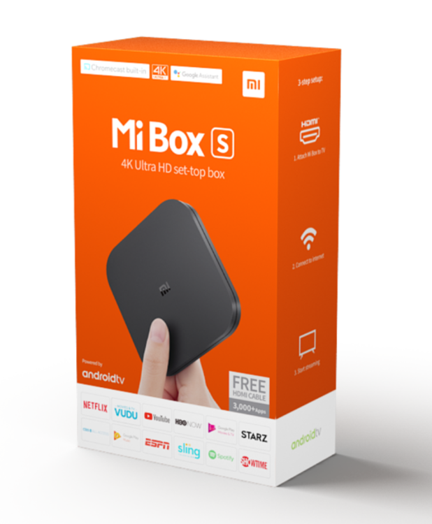 صورة XIOMI MIBOX 4K ULTRA HD SET TOP BOX