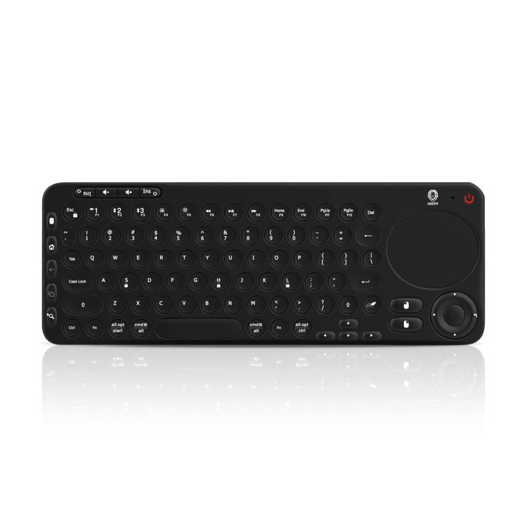 Picture of Green Dual Mode Portable Wireless Bluetooth Keyboard ( Pure English )_Black