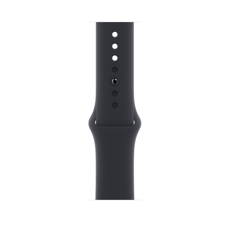 صورة Apple Watch Series 7 45mm Midnight Aluminium Case with Midnight Sport Band GPS
