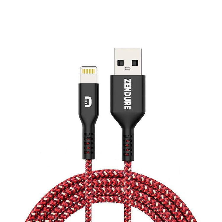 صورة Zendure - SuperCord USB-A to USB-C Cable - Red