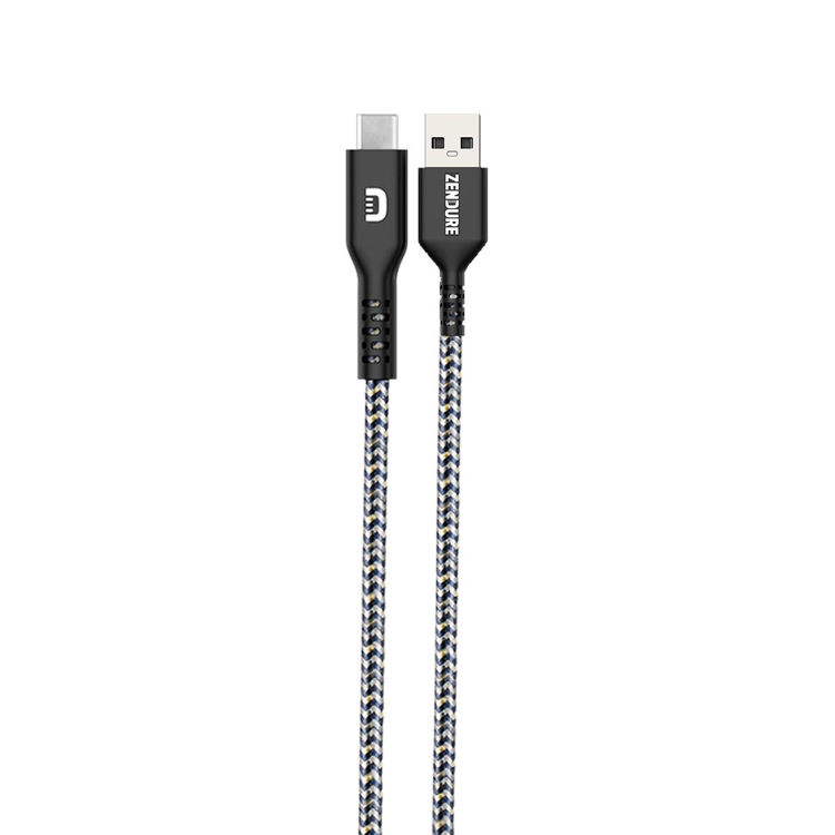 صورة Zendure - SuperCord USB-A to USB-C Cable - Black