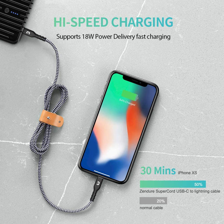 صورة ZENDURE SUPERCORD CHARGE /SYNC USB CABLE