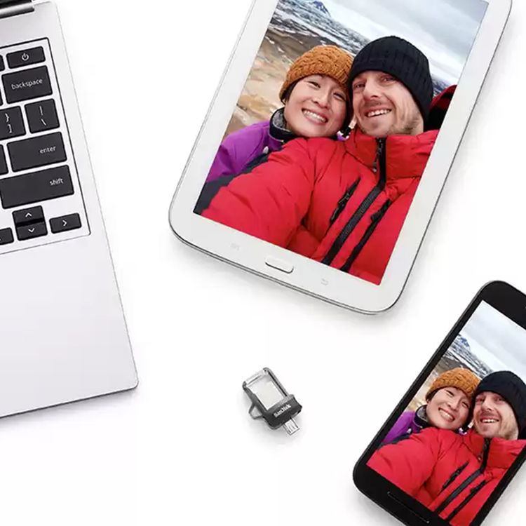 صورة SANDISK ULTRA DUAL DRIVE M3.0 128GB