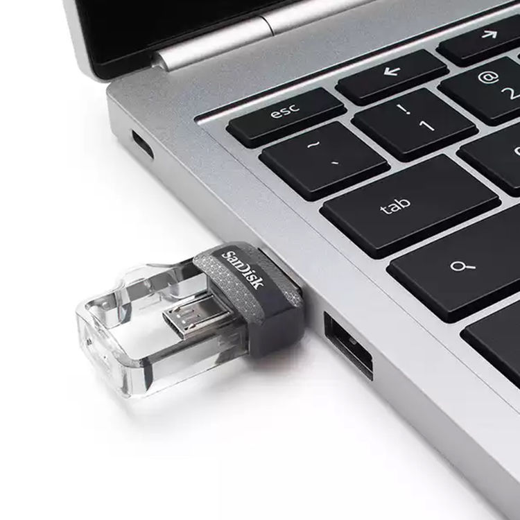 صورة SANDISK ULTRA DUAL DRIVE M3.0 128GB