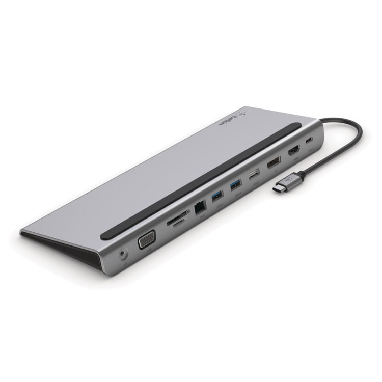 Picture of BELKIN CONNECT USB-C 11 IN 1 MULTIPORT DOCK-GREY