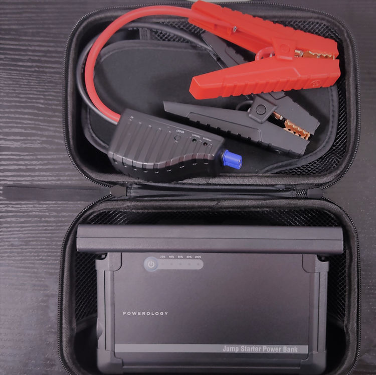 صورة Powerology Multi-Port Jump Start Power Bank 1000A 25000mAh