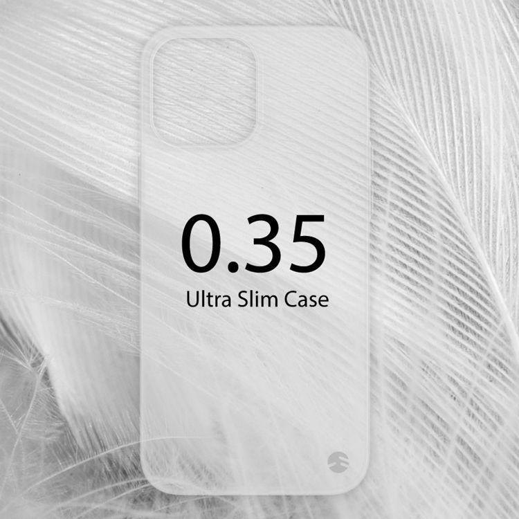 صورة SwitchEasy 0.35 UltraSlim Case for iPhone 13 Pro Max-transparent white