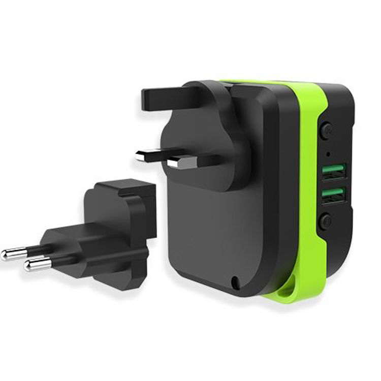 صورة Goui Buyuni Power Bank 5200mAh + BT Speaker + Wall Charger 2 USB