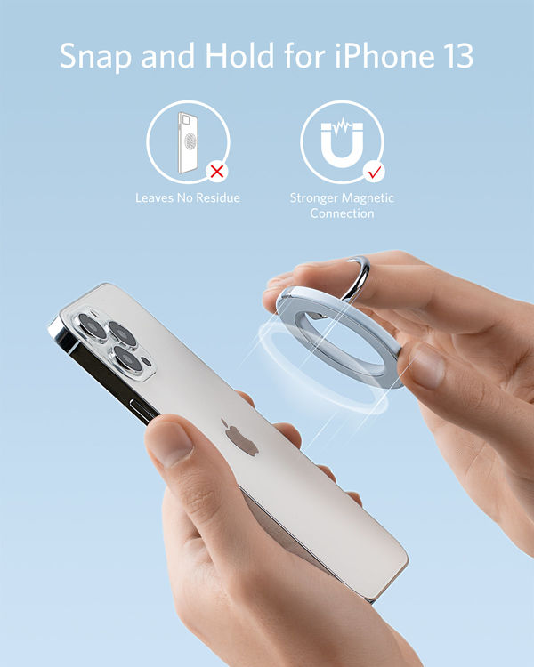 صورة Anker 610 Magnetic Phone Grip (MagGo) – Blue
