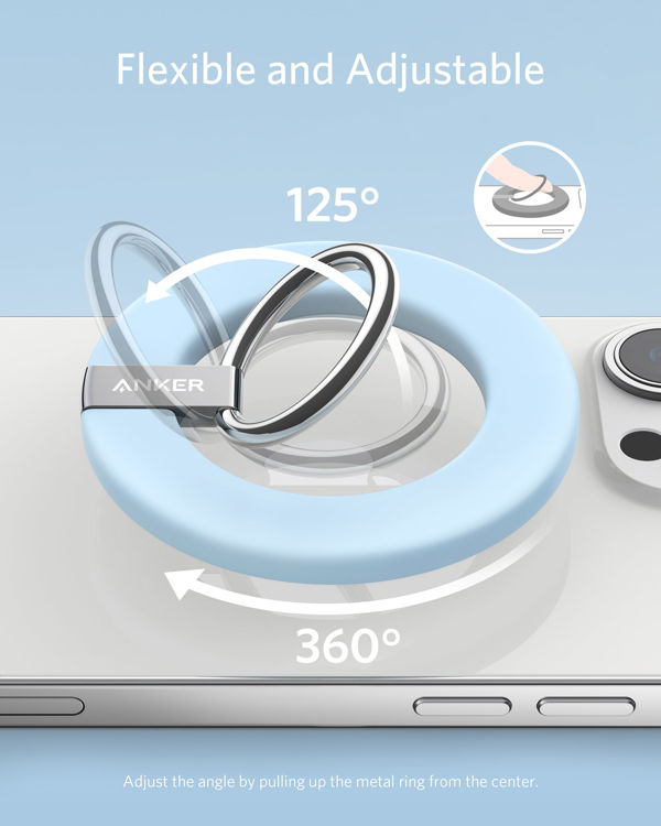 صورة Anker 610 Magnetic Phone Grip (MagGo) – Blue