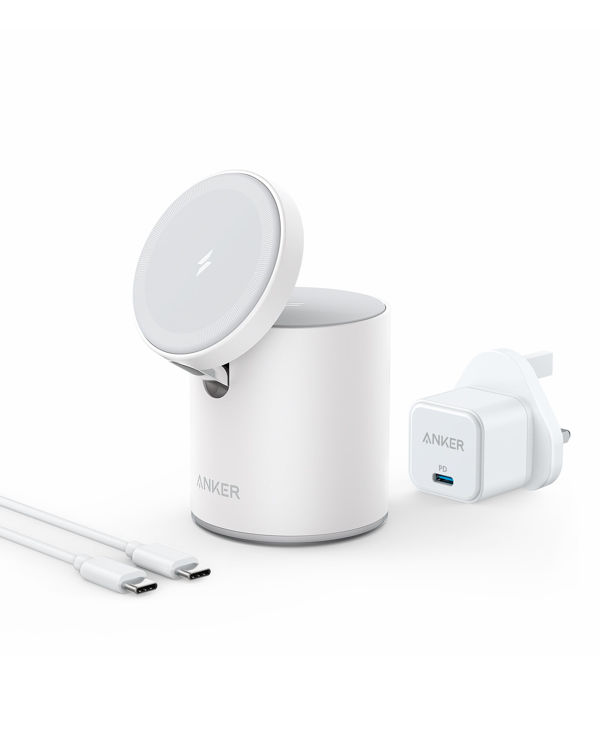 Picture of ANKER POWERWAVE MAGGO 2 IN 1 WHITE