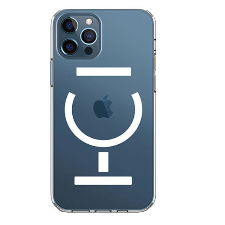صورة GOUI MAGNETIC I PHONE 12 &12 PRO COVER _CLEAR