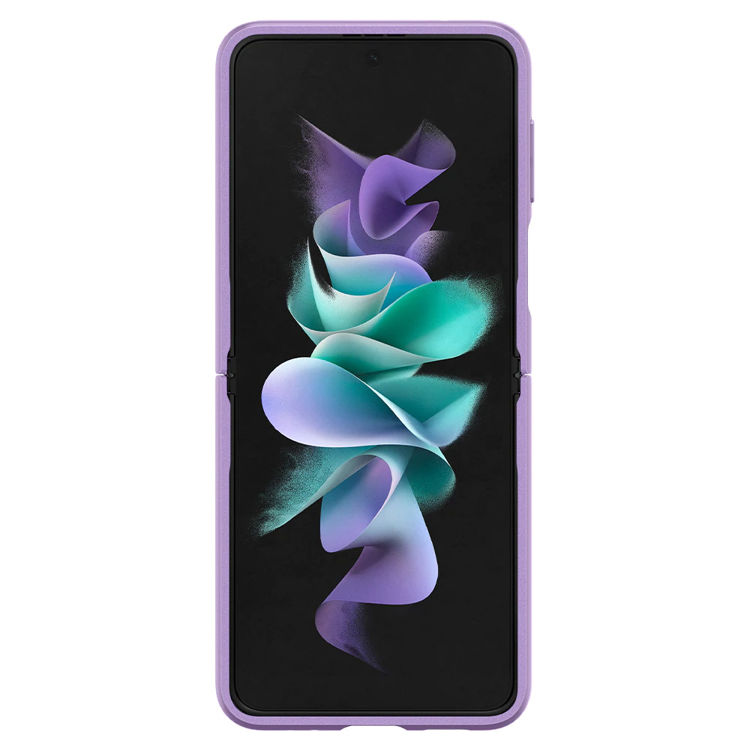 صورة Spigen Galaxy Z Flip 3 Case Thin Fit Shiny Lavender_ACS03081