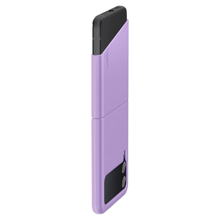 صورة Spigen Galaxy Z Flip 3 Case Thin Fit Shiny Lavender_ACS03081