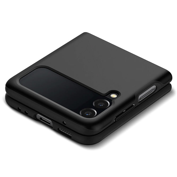 صورة Spigen Galaxy Z Flip 3 Case Thin Fit Black_ACS03079