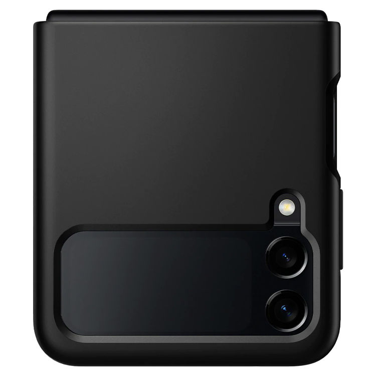 صورة Spigen Galaxy Z Flip 3 Case Thin Fit Black_ACS03079