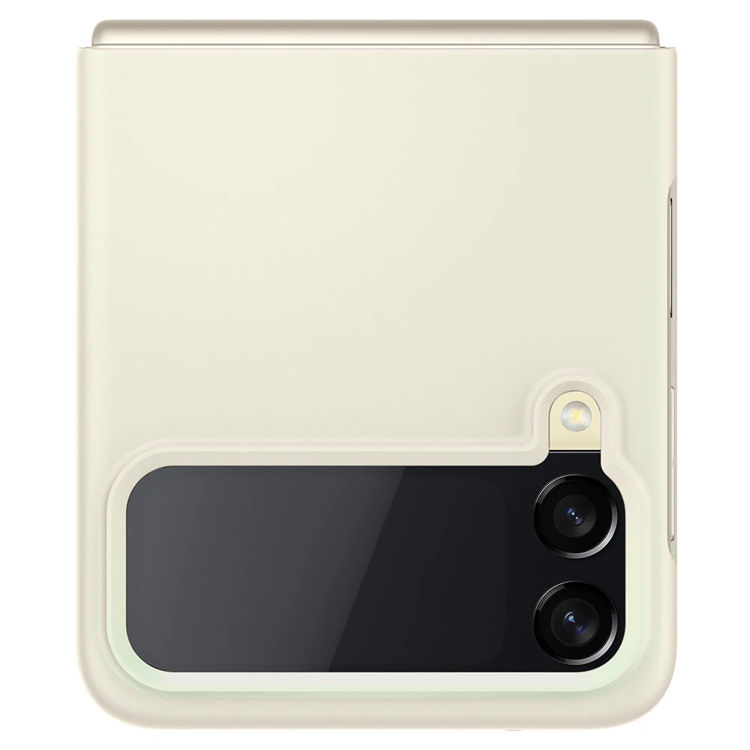 صورة Spigien Galaxy Z Flip 3 Case AirSkin Shiny Cream_ACS03409