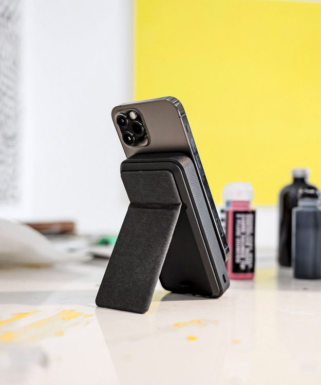 صورة Mophie Snap+ Powerstation Stand 10,000 mAh MagSafe Compatible