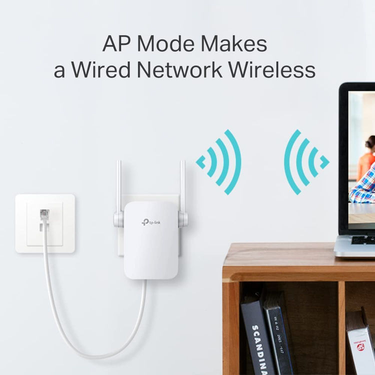 صورة TP-Link RE305 AC1200 Dual-Band WiFi Range Extender - White
