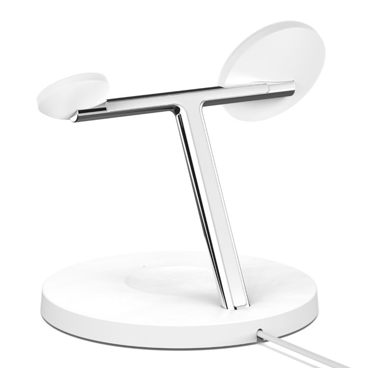 صورة BELKIN BOOST CHARGE PRO 3 IN 1 WIRELESS CHARGER WITH MAGSAFE_WHITE