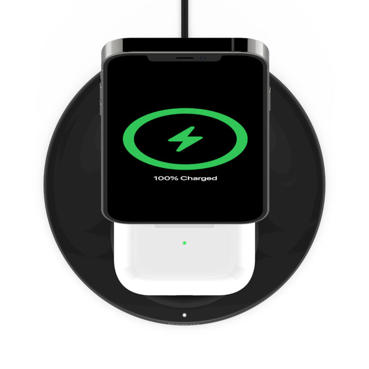 Picture of Belkin Boost Charge Pro 2-in-1 15W Wireless Charger