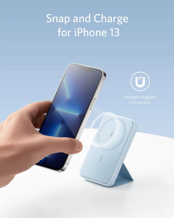 صورة Anker 622 Magnetic Battery (MagGo) -Blue