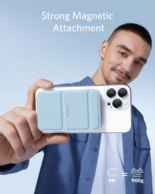 صورة Anker 622 Magnetic Battery (MagGo) -Blue
