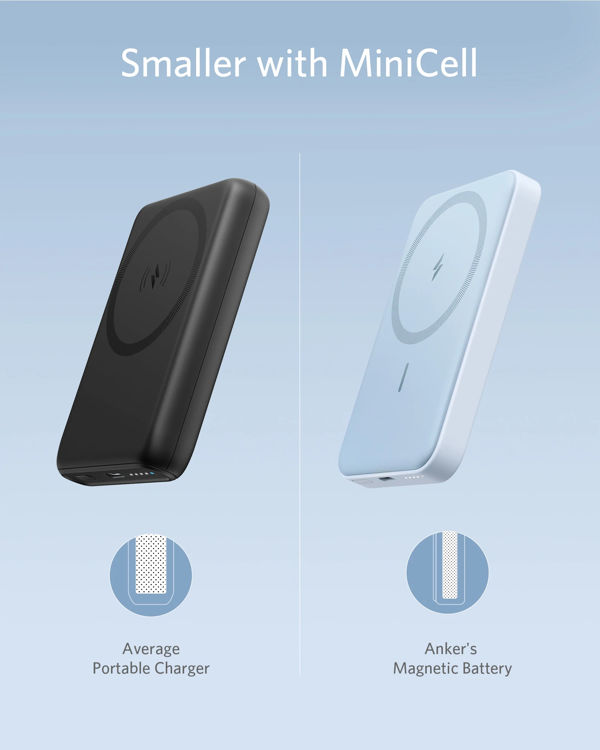 صورة Anker 622 Magnetic Battery (MagGo) -Blue