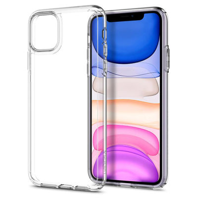 Show details for Spigen iPhone 11 Case Ultra Hybrid Crystal Clear_076CS27185 Picture of Spigen iPhone 11 Case Ultra Hybrid Crystal Clear_076CS27185