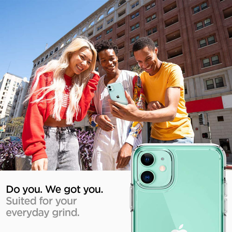 صورة Spigen iPhone 11 Case Ultra Hybrid Crystal Clear_076CS27185