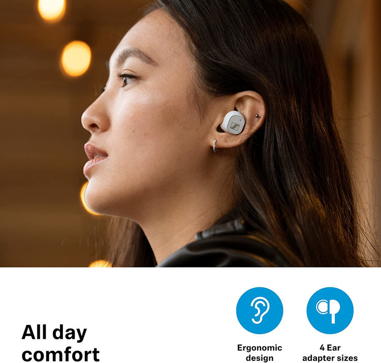 صورة SENNHEISER CX PLUS TRUE WIRELESS - WHITE