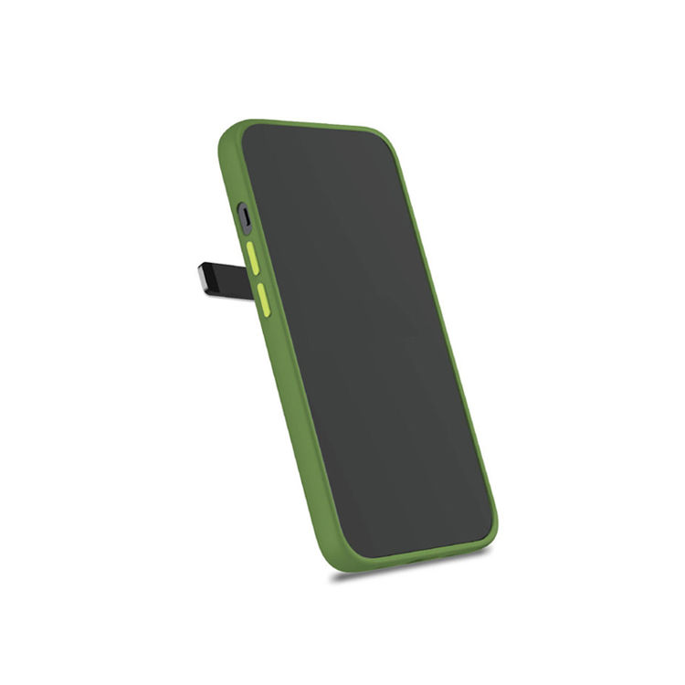 صورة Goui Magnetic Iphone 13 Pro  Cover_Olive Green