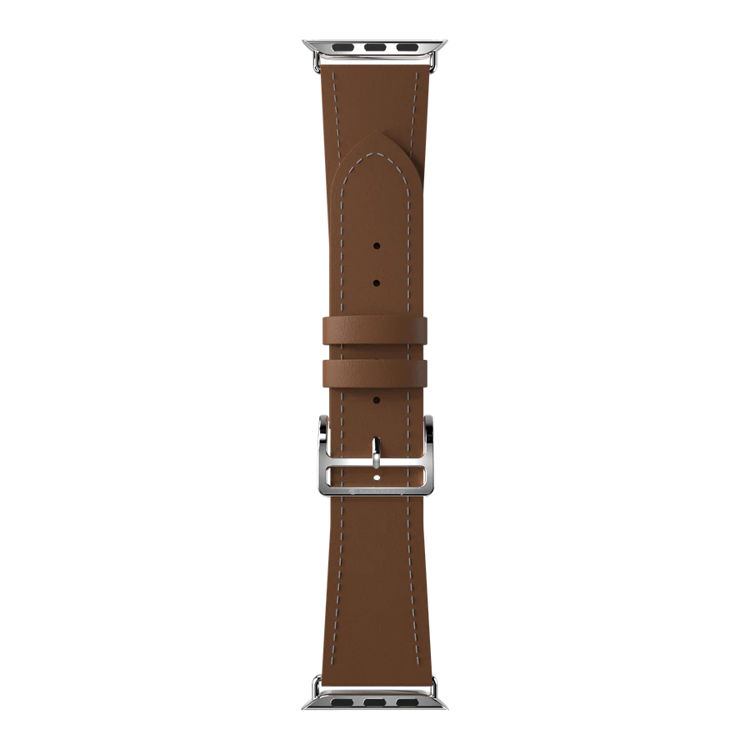 صورة SwitchEasy Classic Genuine Leather Apple Watch Band (42/44/45mm) Brown
