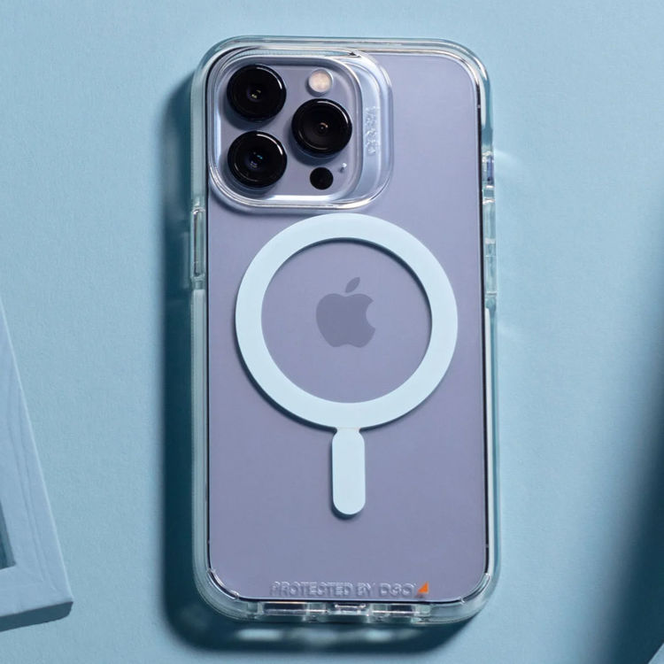 صورة Gear4 Santa Cruz Snap Magsafe Case for Apple iPhone 13 Pro Max - Blue