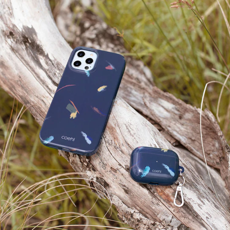 صورة UNIQ COEHL REVERIE AIRPODS PRO CASE PRUSSIAN BLUE (BLUE)