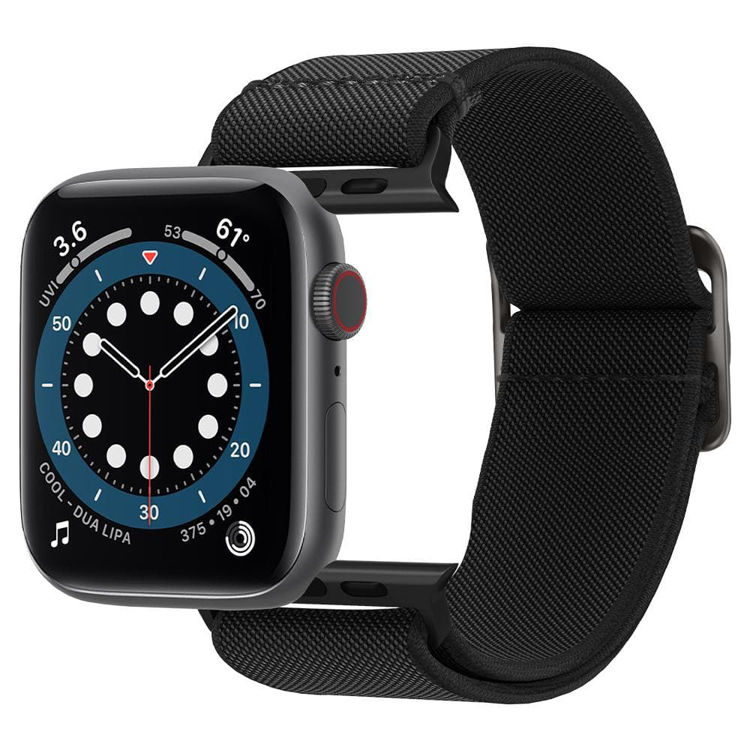صورة Apple Watch All Series (45mm/44mm/42mm) Watch Band Lite Fit - BLACK