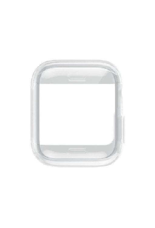 صورة UNIQ GARDE HYBRID WATCH CASE WITH SCREEN PROTECTION 45MM 
DOVE (CLEAR"
