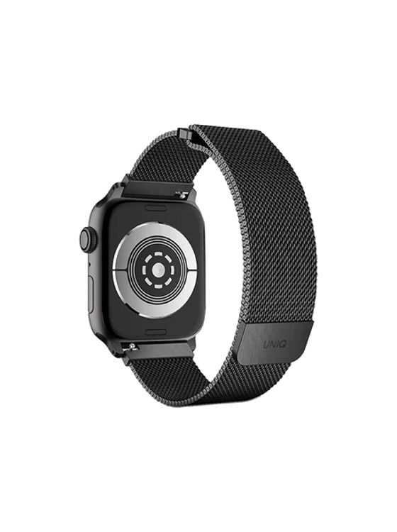 صورة UNIQ DANTE APPLE WATCH MESH STEEL STRAP 45/44/42MM GRAPHITE 
(GRAPHITE)"