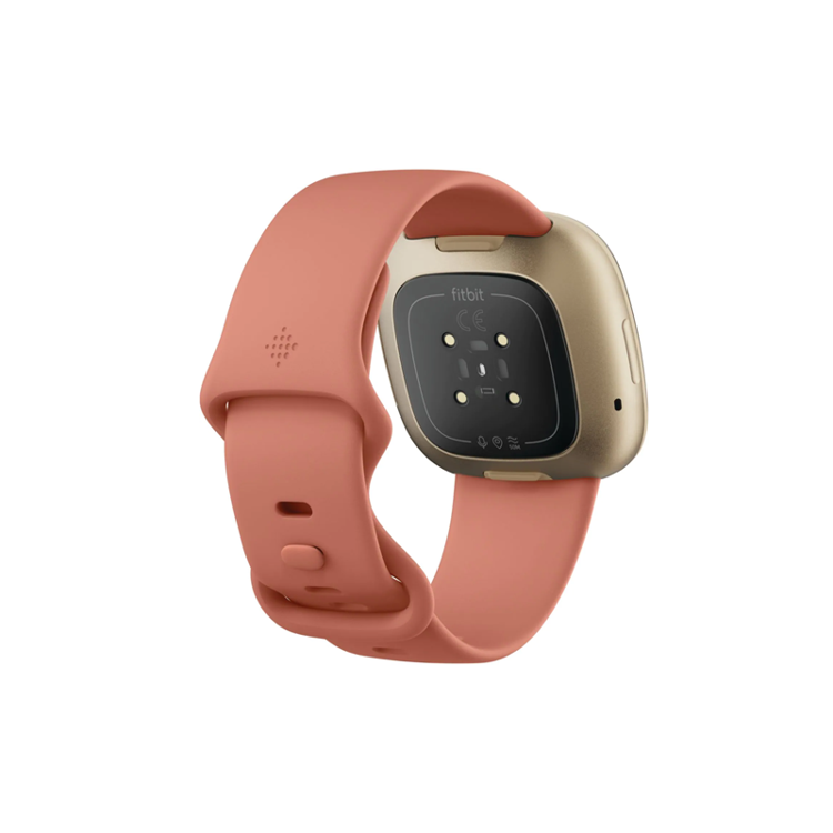 صورة Fitbit Versa 3 GPS Smartwatch (Pink Clay / Soft Gold Aluminum)