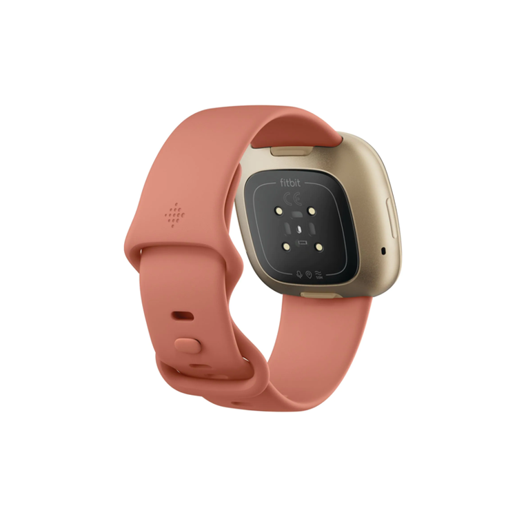 Picture of Fitbit Versa 3 GPS Smartwatch (Pink Clay / Soft Gold Aluminum)