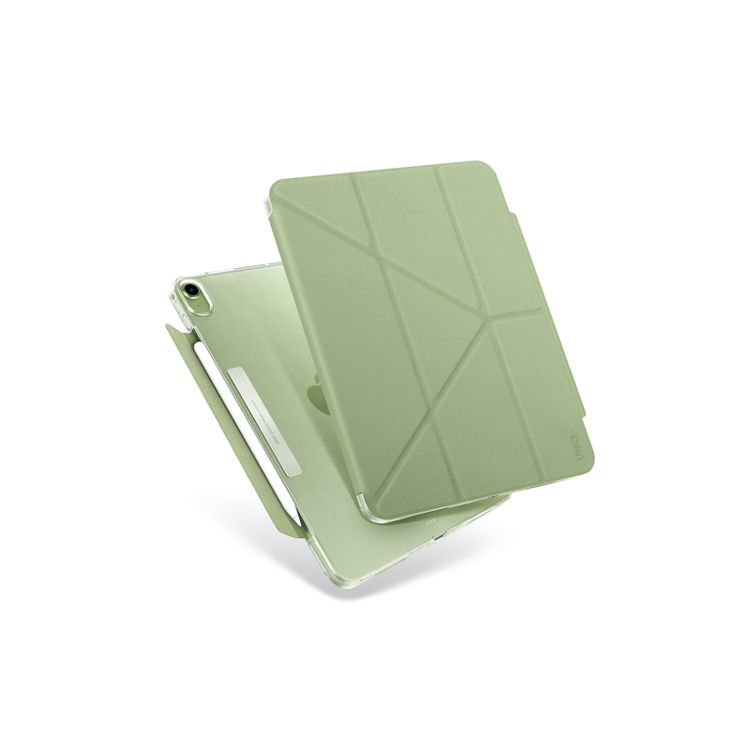 Picture of UNIQ CAMDEN NEW IPAD AIR 10.9 (2020) ANTIMICROBIAL SAGE (GREEN)