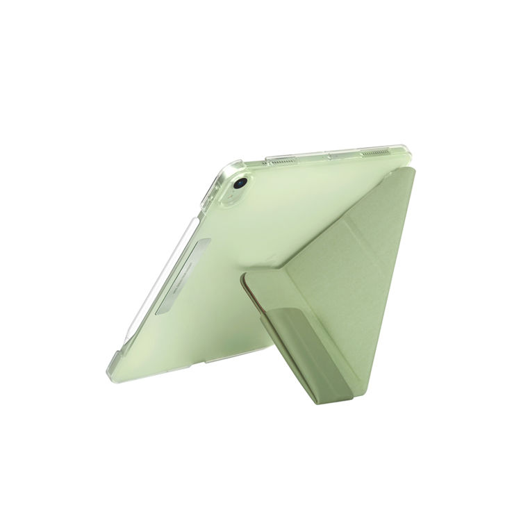 صورة UNIQ CAMDEN NEW IPAD AIR 10.9 (2020) ANTIMICROBIAL SAGE (GREEN)