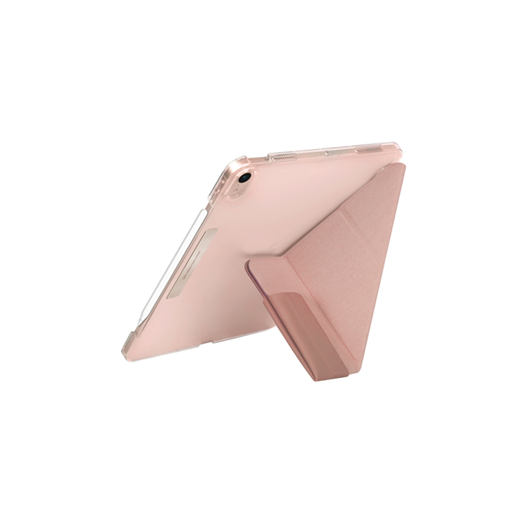 صورة UNIQ CAMDEN NEW IPAD AIR 10.9 (2020) ANTIMICROBIAL PEONY (PINK)