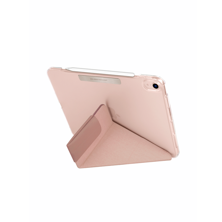 صورة UNIQ CAMDEN NEW IPAD AIR 10.9 (2020) ANTIMICROBIAL PEONY (PINK)