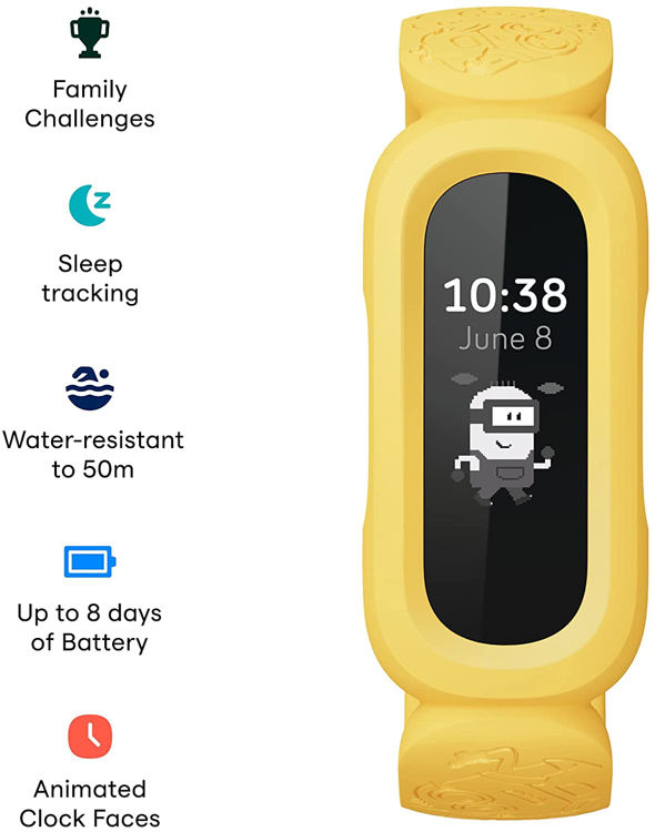 صورة Fitbit Ace 3 Edition Minions Black/Yellow