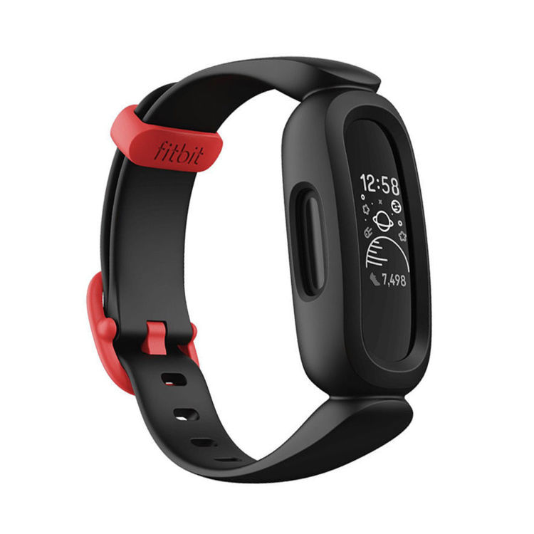 Fitbit - Ace 3 Activity Tracker for Kids - Black/ Sport Red-196 Telecom ...