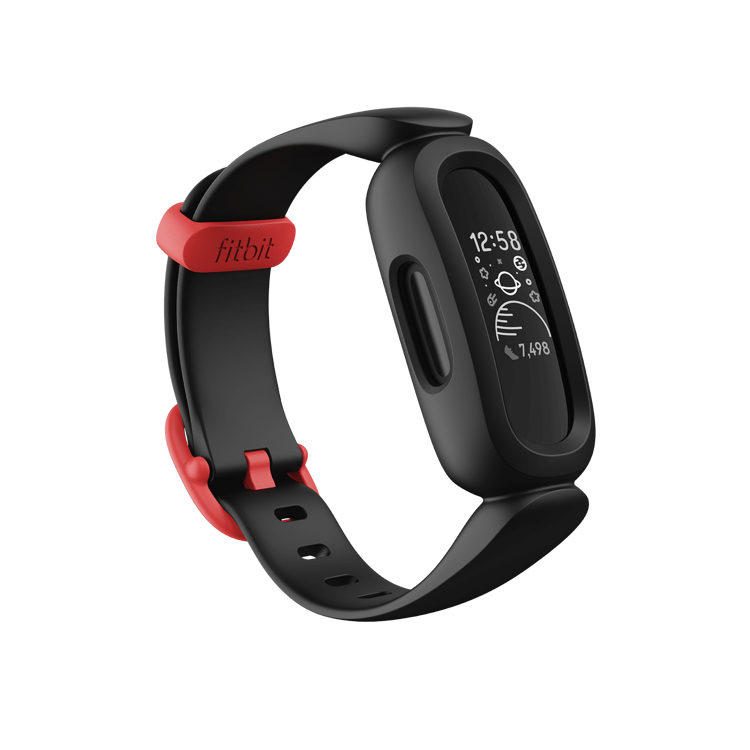 صورة Fitbit - Ace 3 Activity Tracker for Kids - Black/ Sport Red