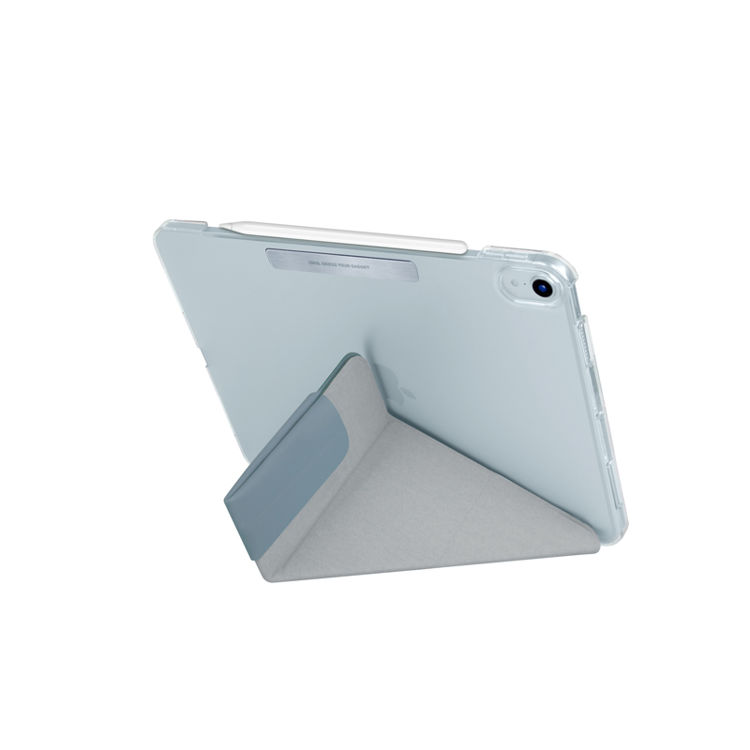 صورة UNIQ CAMDEN NEW IPAD AIR 10.9 (2020) ANTIMICROBIAL CERULEAN 
(BLUE)"