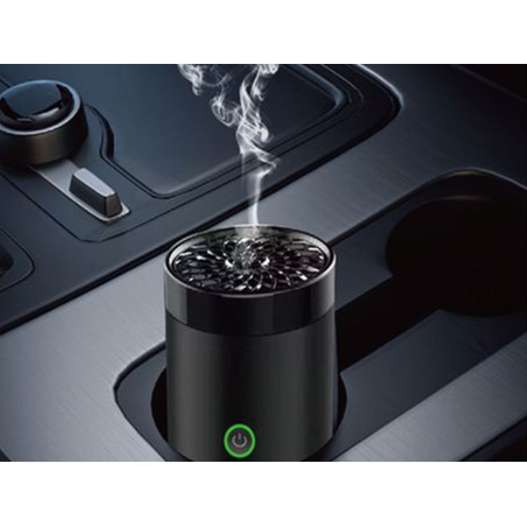 Picture of Green Lion Smart Bakhour Rechargeable Electric Car Incense Burner Wine Red