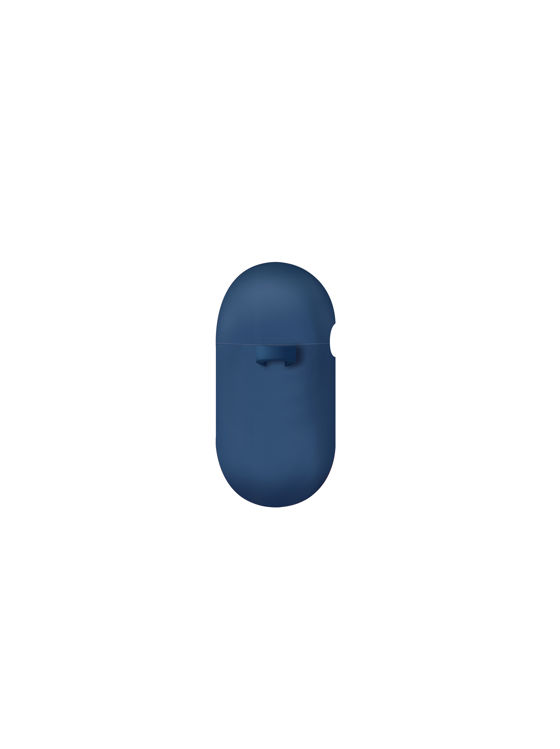 صورة UNIQ NEXO ACTIVE HYBRID SILICONE AIRPODS 3RD GEN CASE WITH SPORTS EAR HOOKS CASPIAN (BLUE)